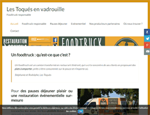 Tablet Screenshot of lestoquesenvadrouille.com